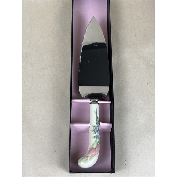 Rare NIB VTG Garden Party PFALTZGRAFF Stainless Cake Pie Server SheffieldEngland - Picture 1 of 7